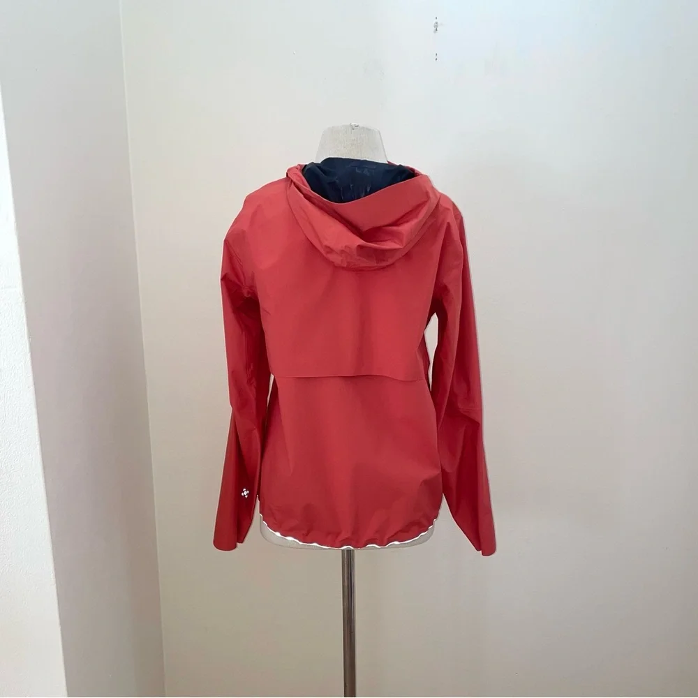 Lululemon Glyde Outpour Shell Rain Windbreaker  Jacket In Salmon Small Gorpcore